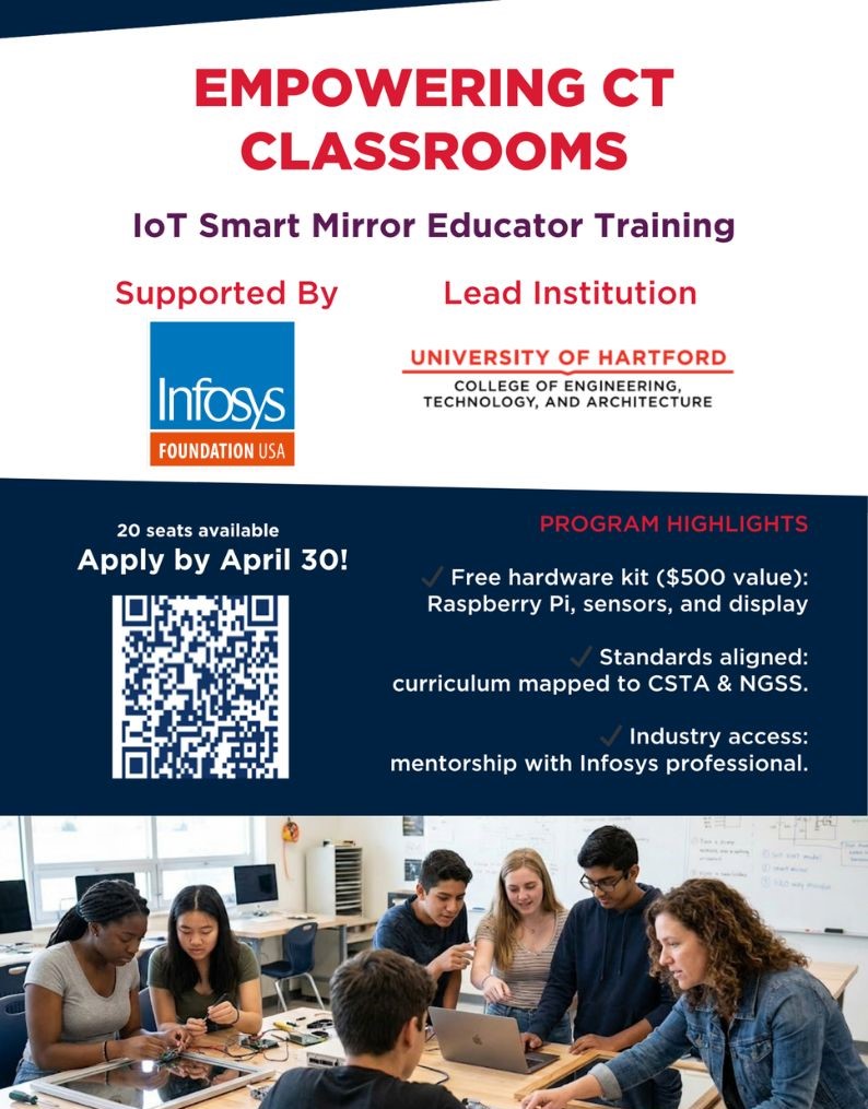 FLYER WITH INFORMATION FOR EMPOWERING CT CLASSROOMS
